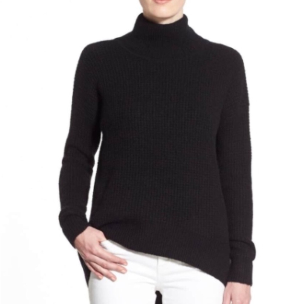Madewell Waffle stitch Turtleneck Sweater